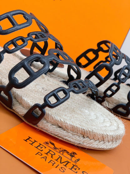 Hermes Ancone Espadrilles