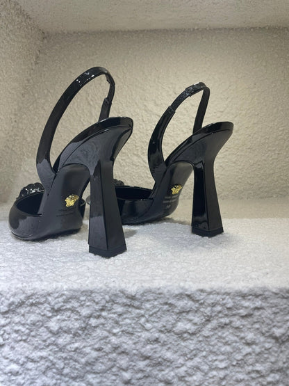 Versace La Medusa Slingback Pumps