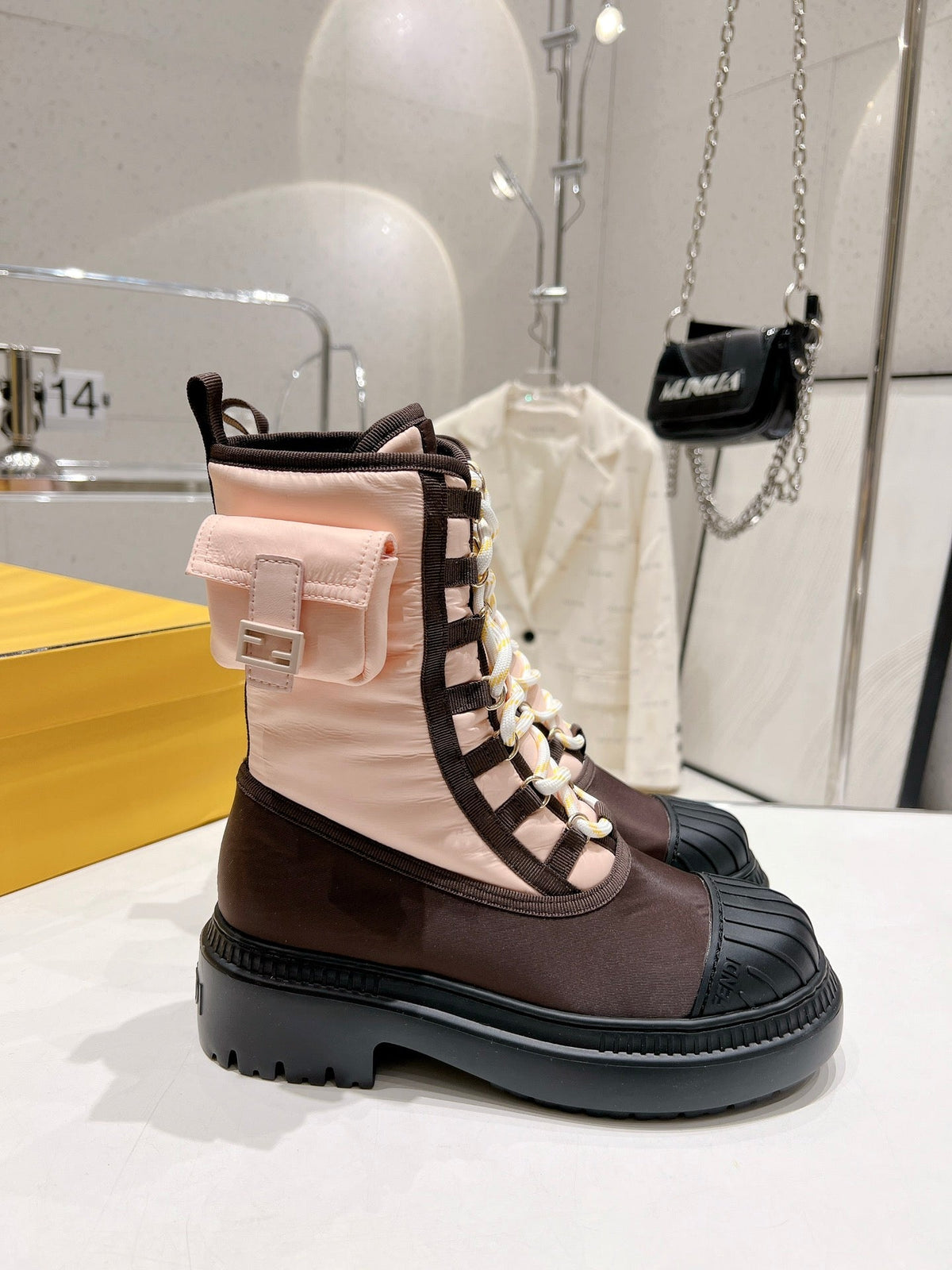 Fendi Domino Boots