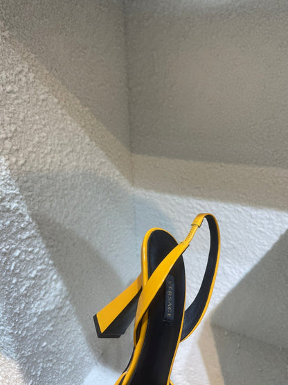 Versace La Medusa Slingback Pumps