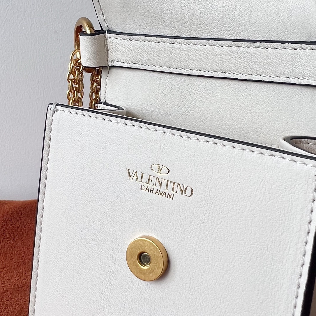 Valentino Garavani Loco Phone Case With Chain