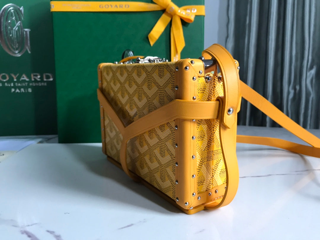 Goyard Minaudiere Trunk Bag