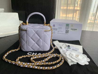 Chanel Small Vanity With  Chain Bag