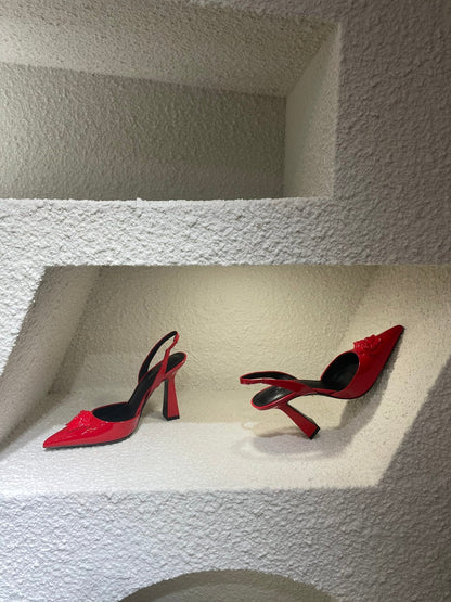 Versace La Medusa Slingback Pumps