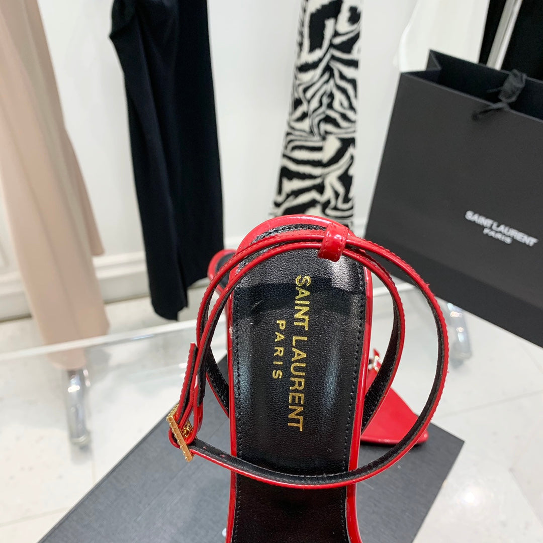 YSL LILA SANDALS