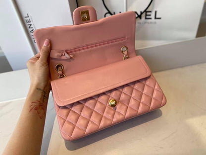 Chanel Caivar Double Flap Bag