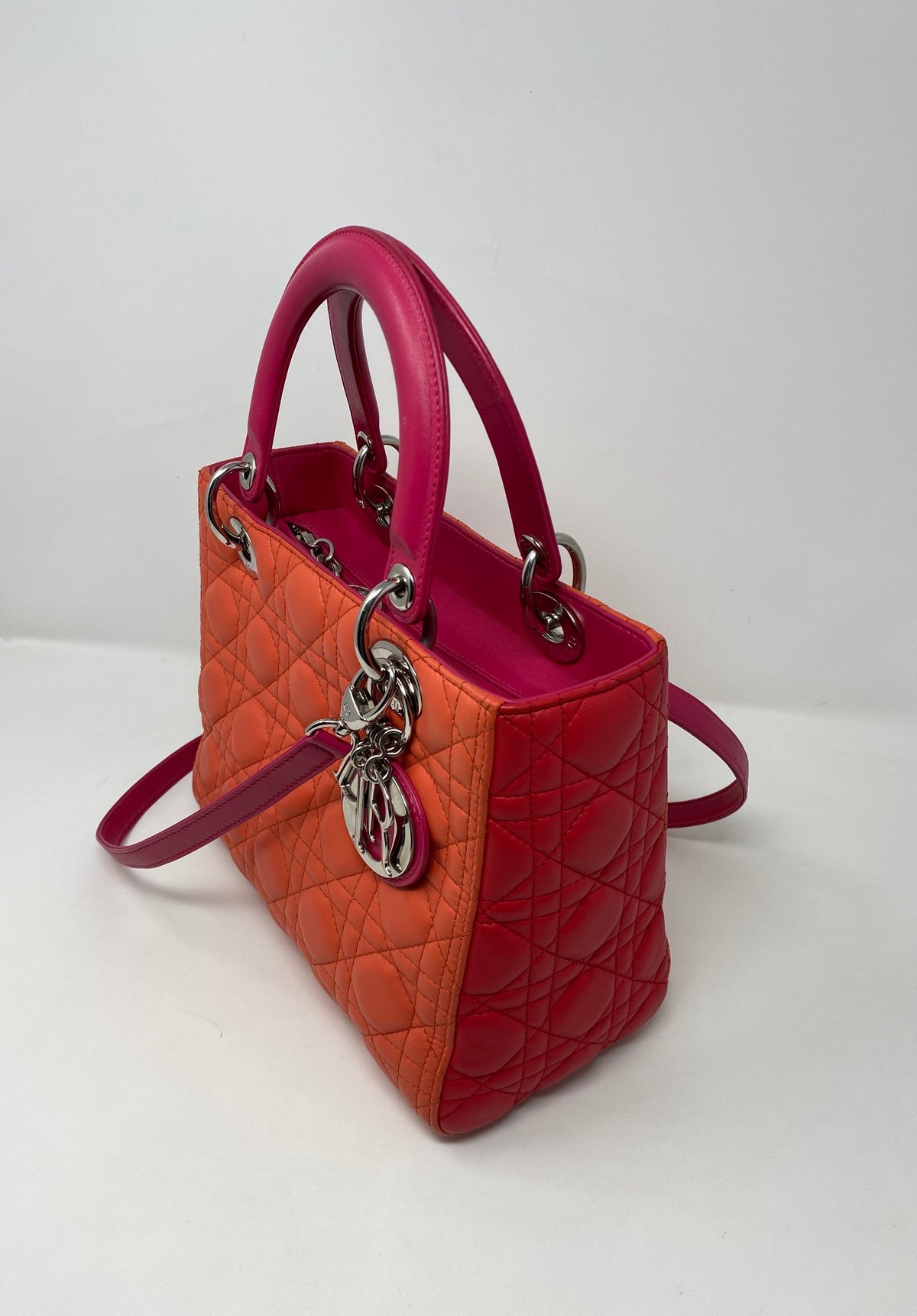 Dior Lady Dior Leather Handbag Rovelle Bags