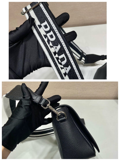 Prada  Leather Shoulder Bag