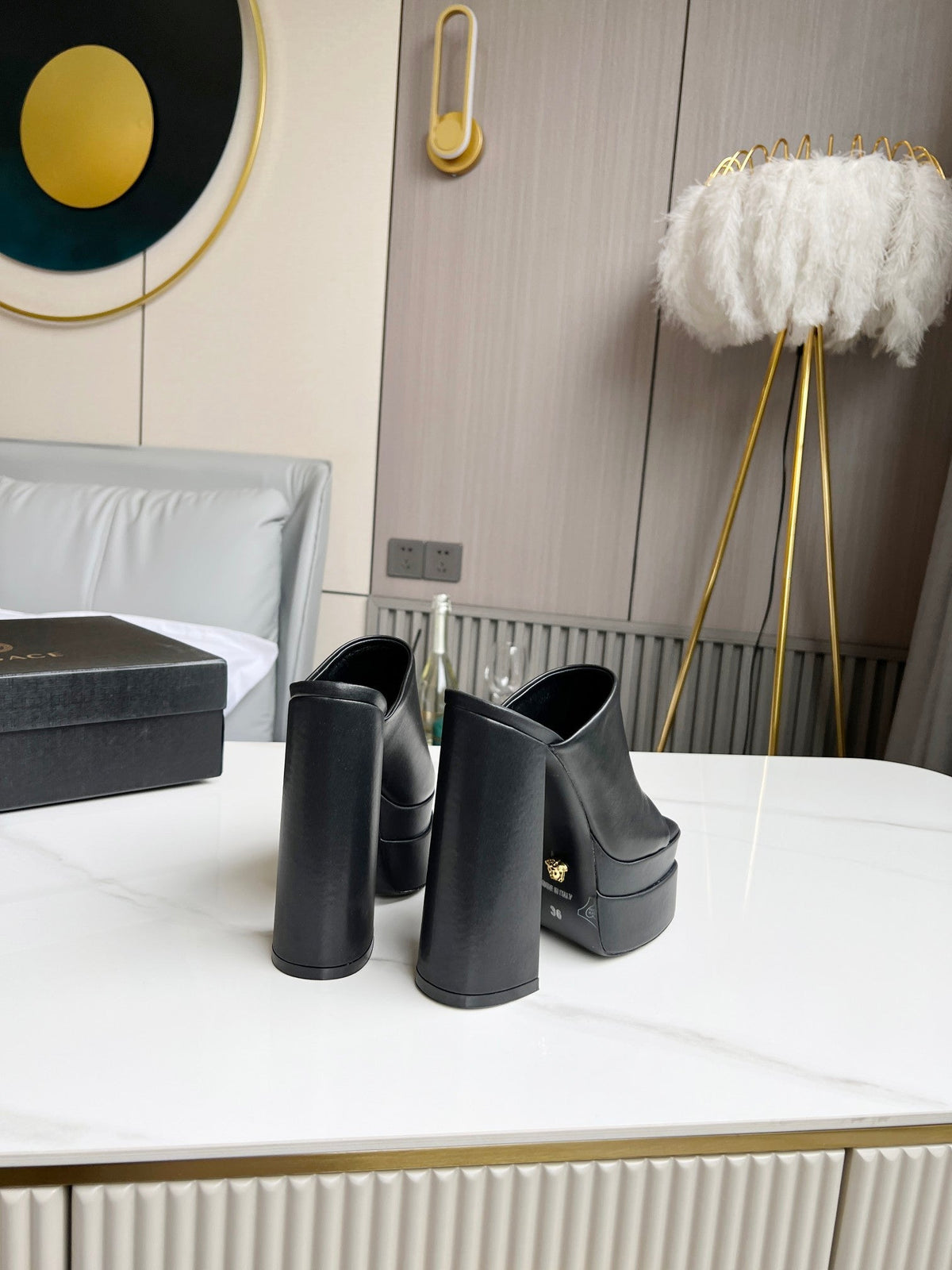 Versace  Platform Mule