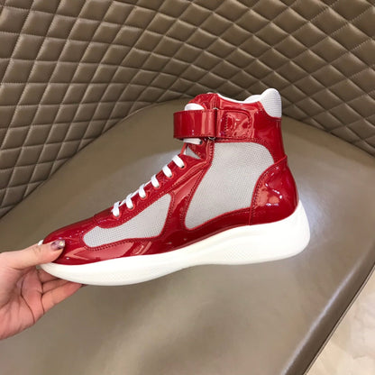 Prada America's Cup Hightop Sneakers