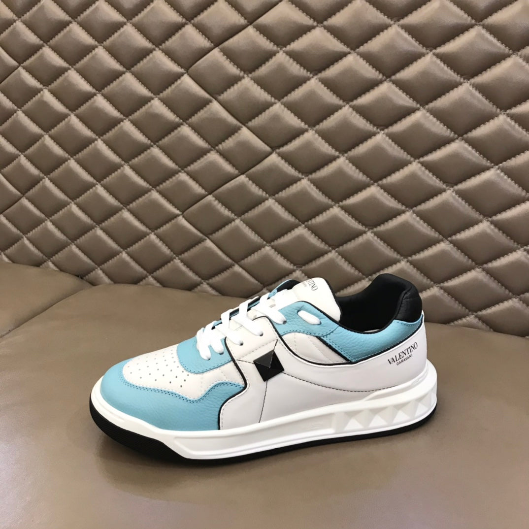Valentino One Stud Nappa Sneakers