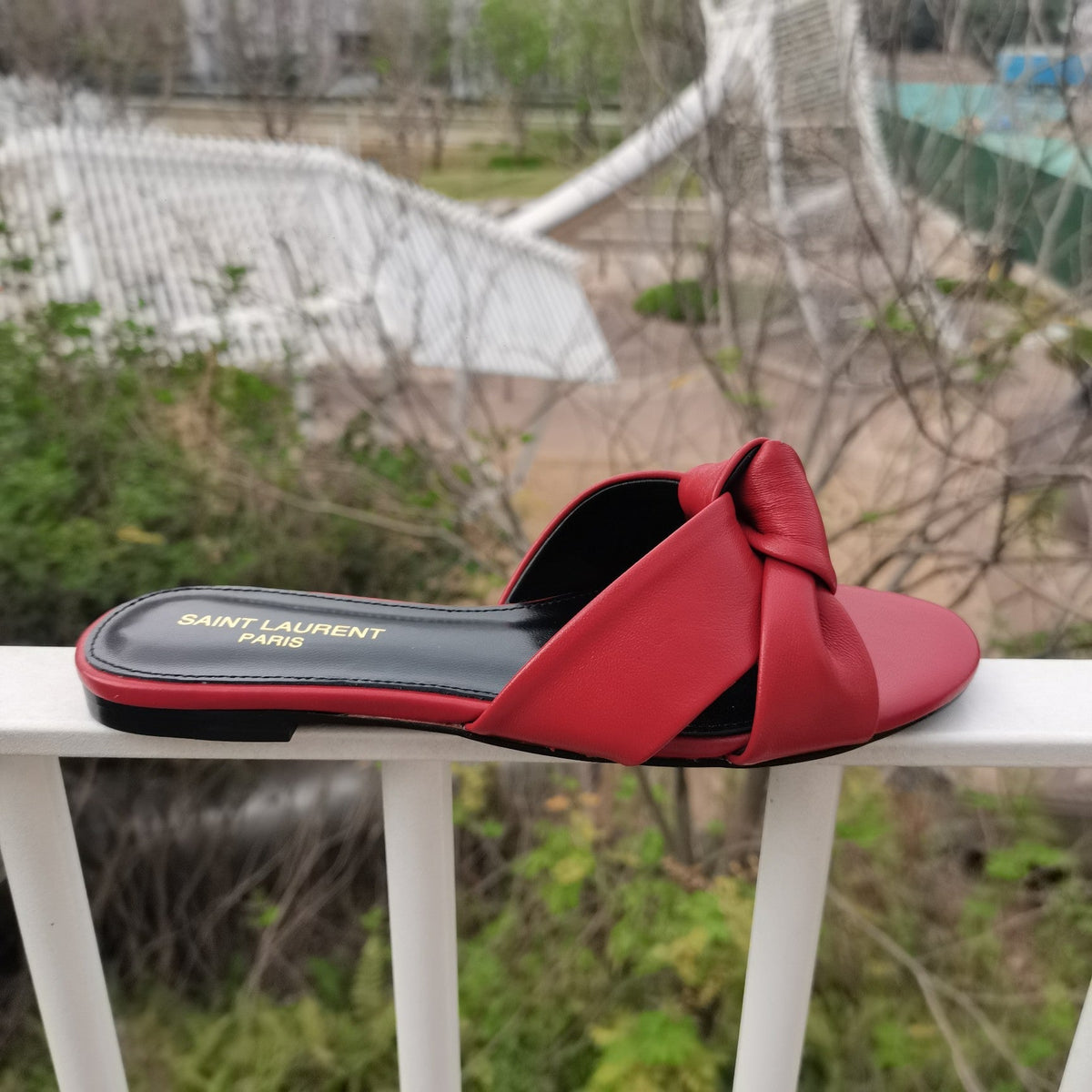 YSL Bianca Flat Mule