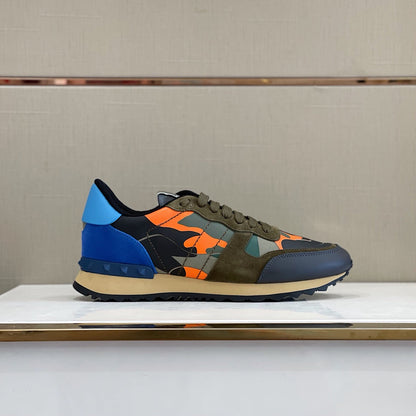 Valentino Camouflage Rockrunner Sneakers