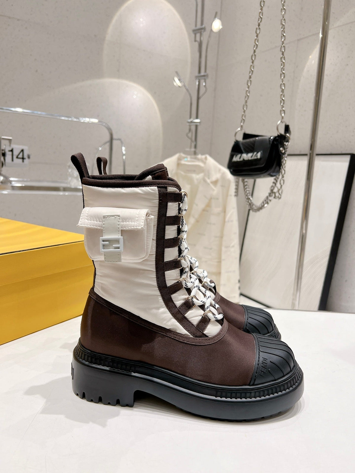 Fendi Domino Boots