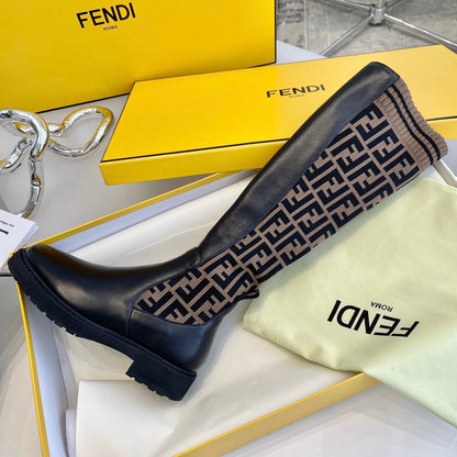 Fendi Rockoko High Boots