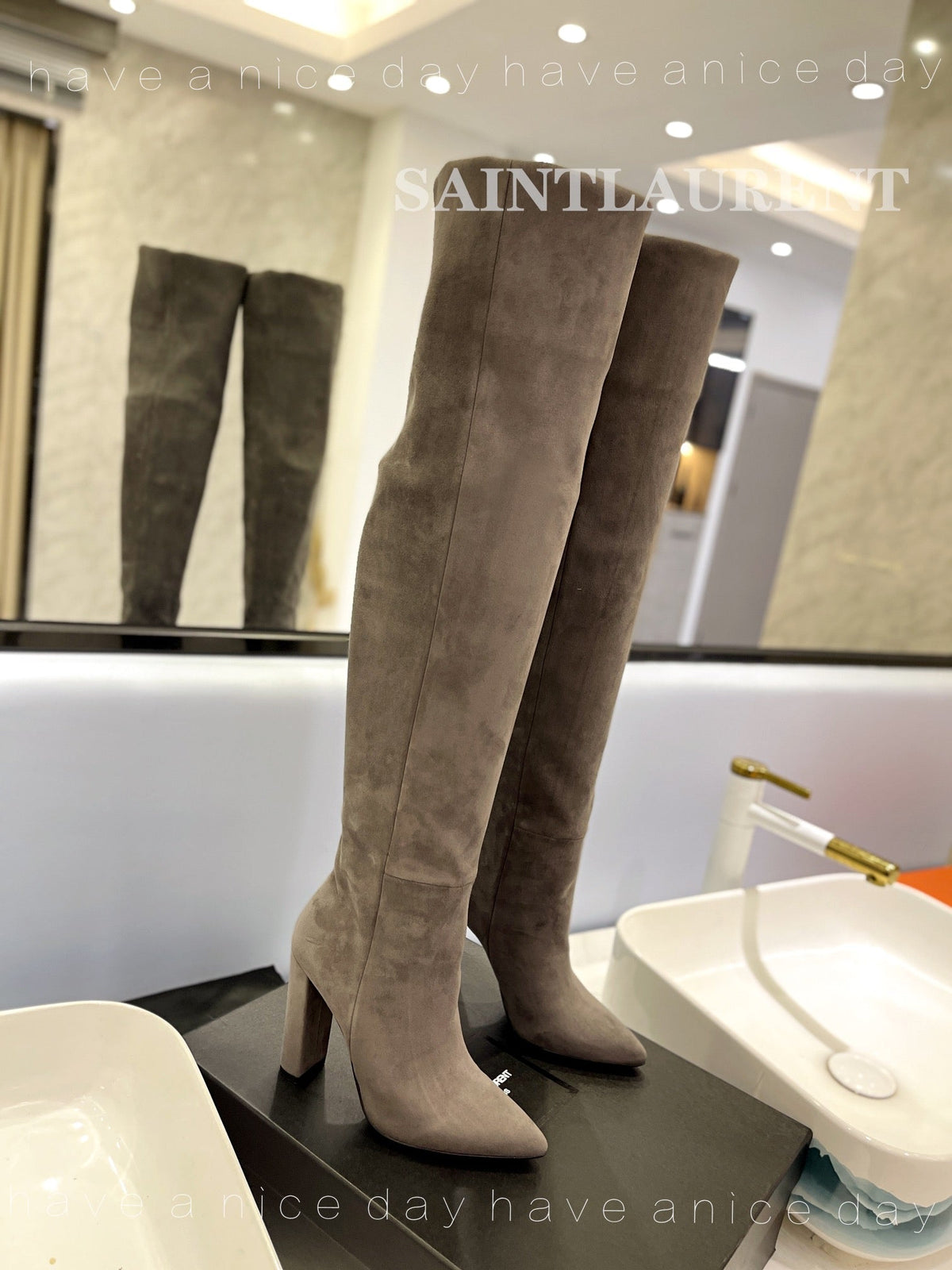 YSL Boots