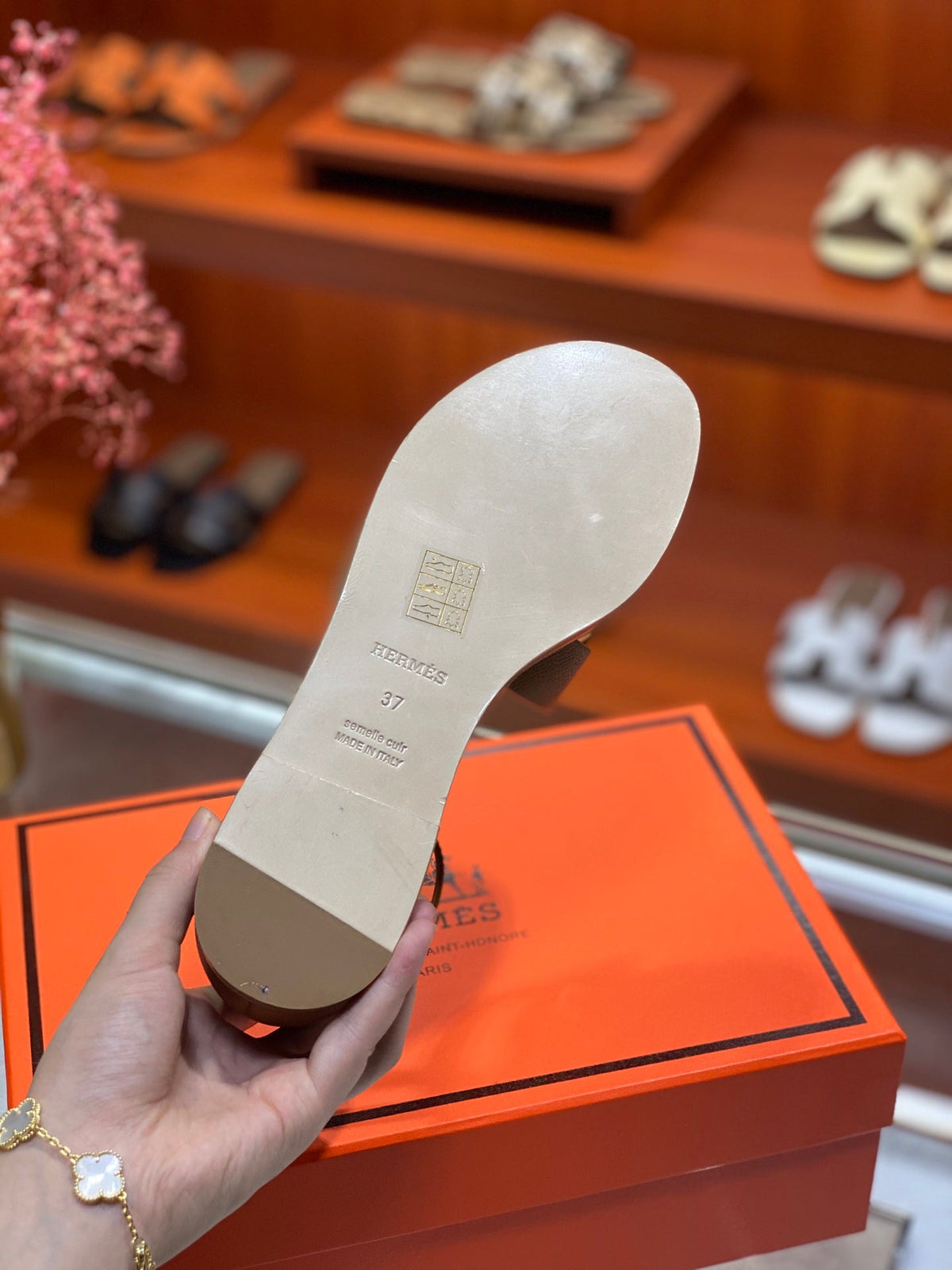 Hermes Santorini Sandals