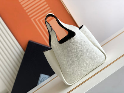 Prada Leather  Tote Bag