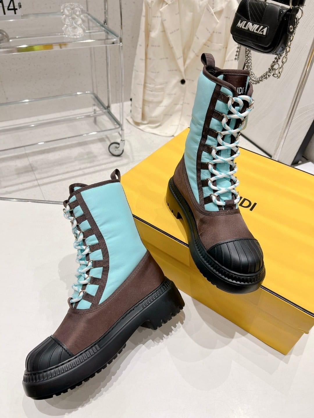 Fendi Domino Boots