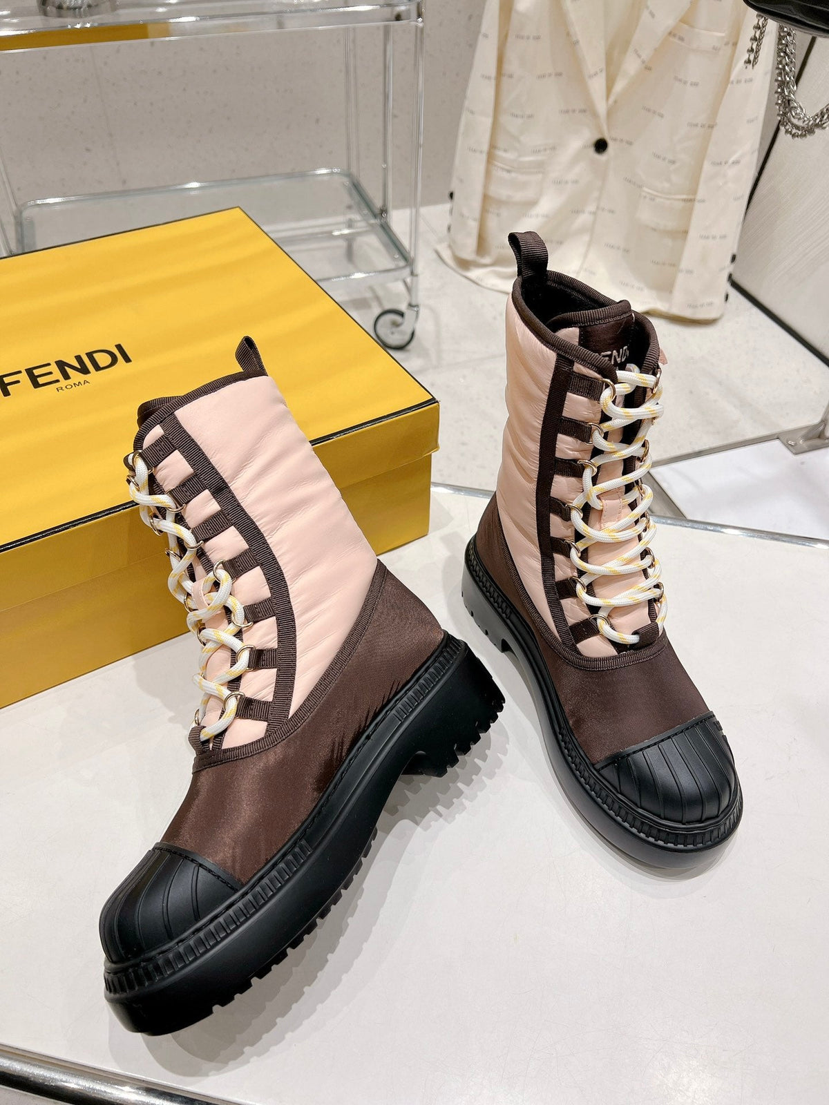 Fendi Domino Boots