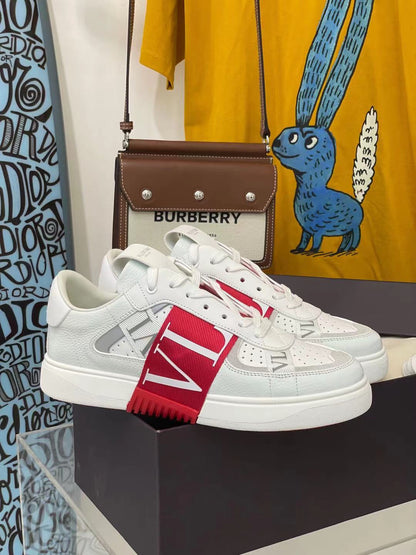 Valentino Calfskin  VL7N Sneakers with Bands