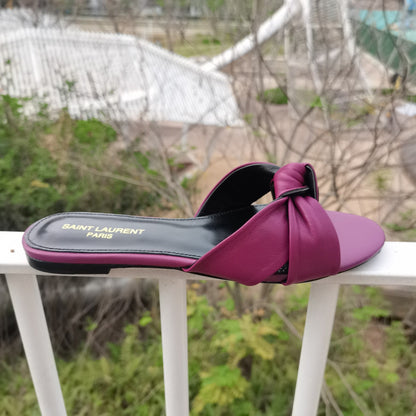 YSL Bianca Flat Mule
