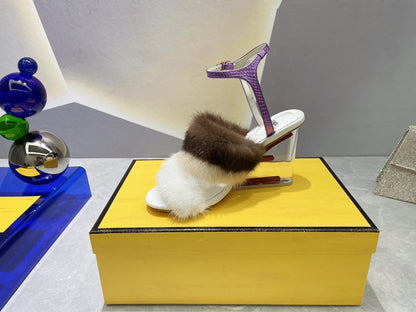 Fendi First High Heel Sandals