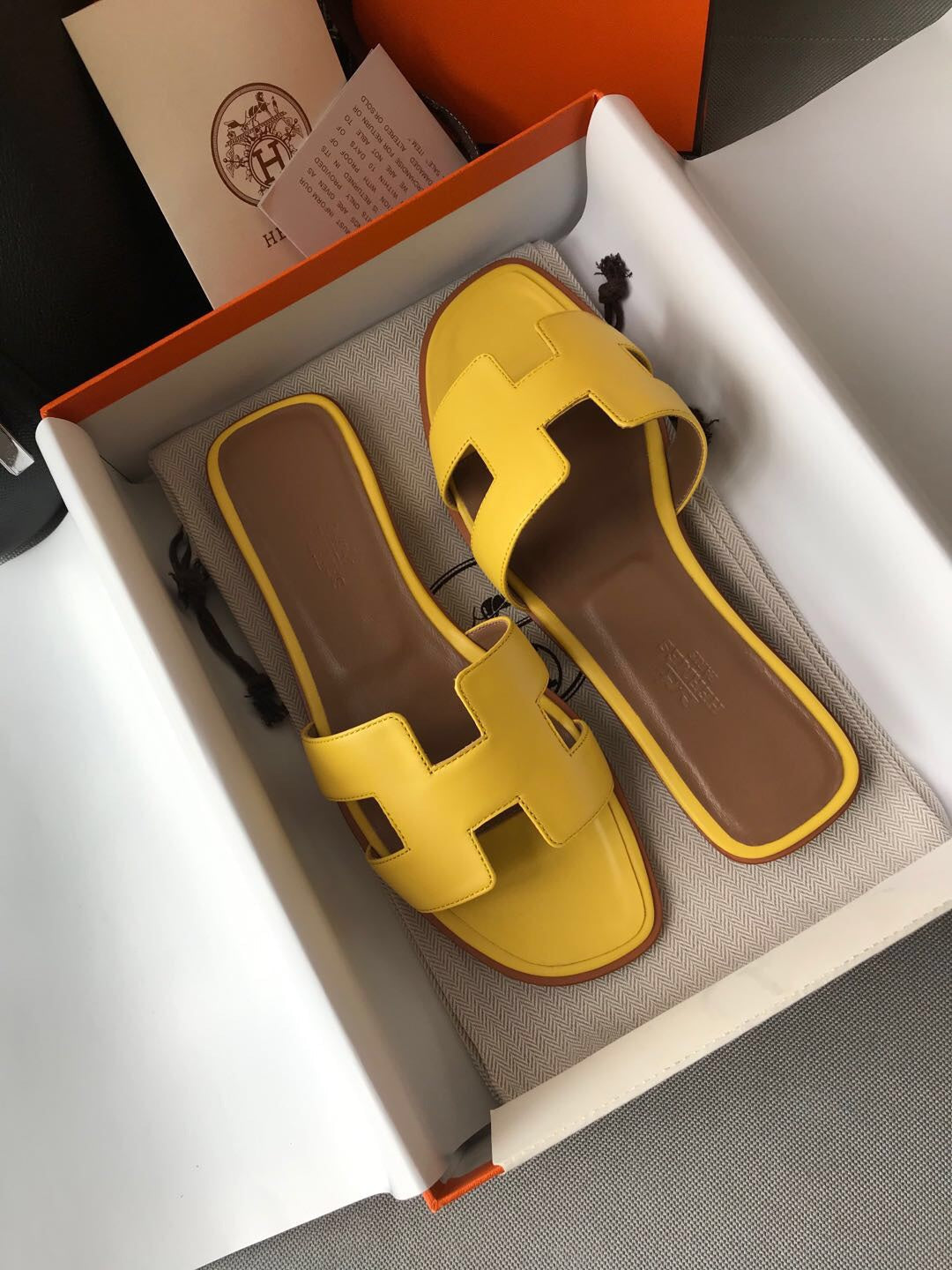 Hermes Oran Sandals