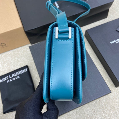 YSL Solferino Medium Satchel In Box Leather