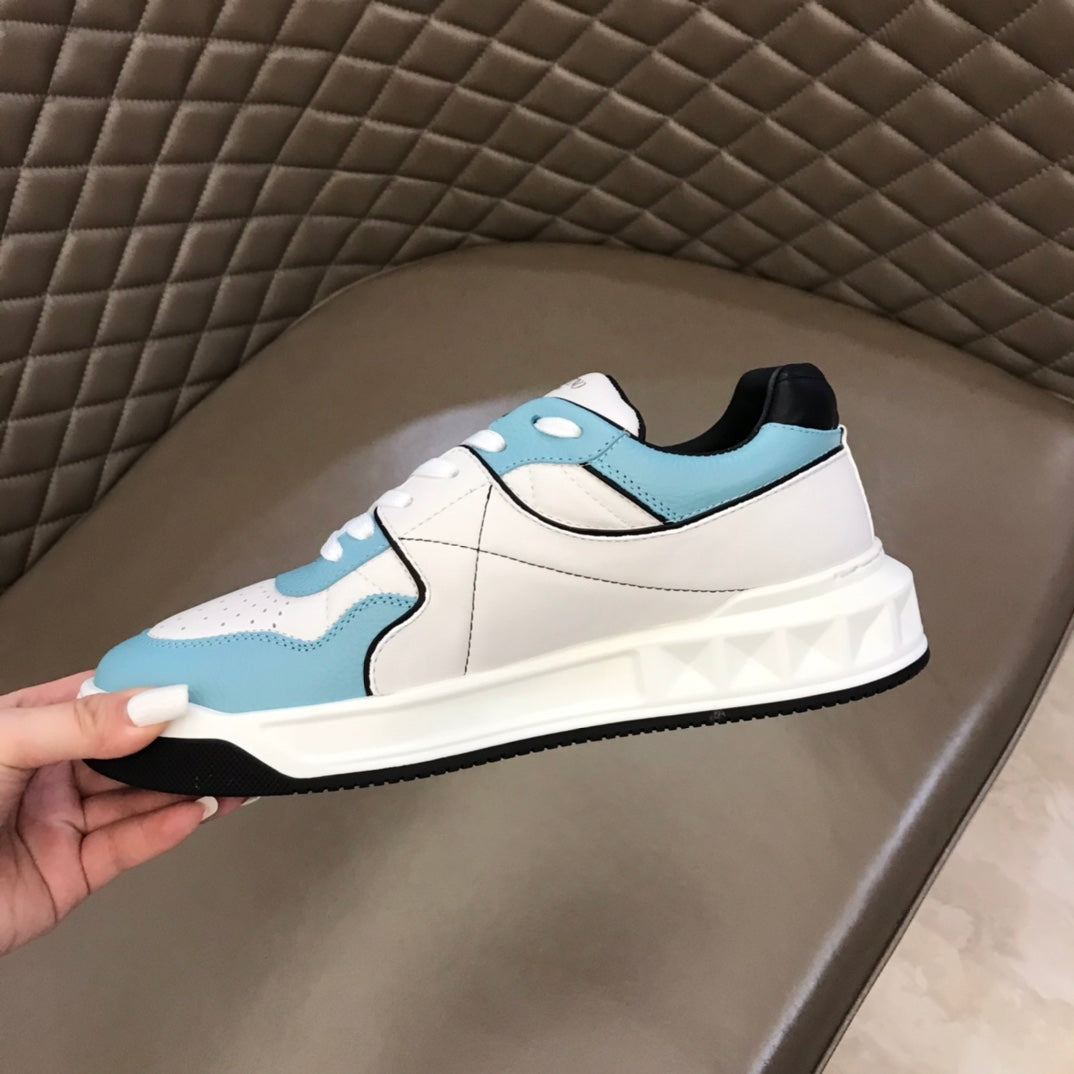Valentino One Stud Nappa Sneakers