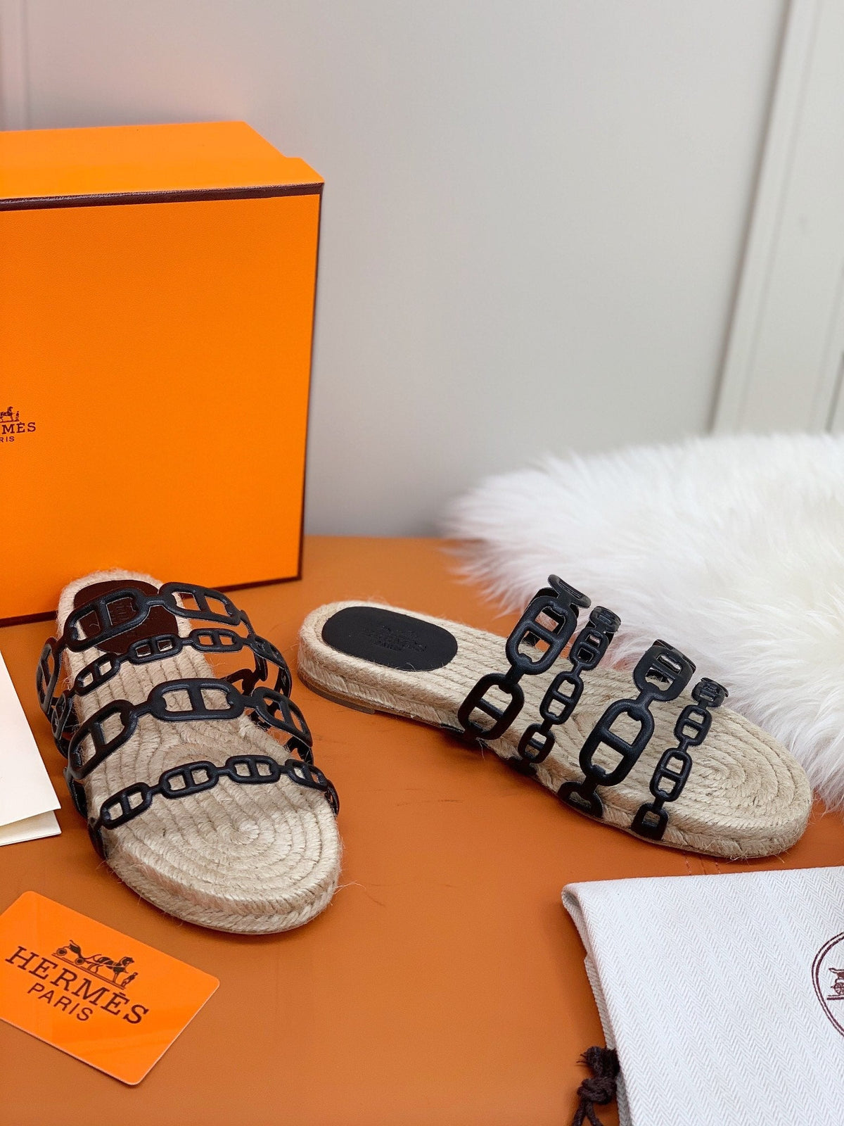 Hermes Ancone Espadrilles