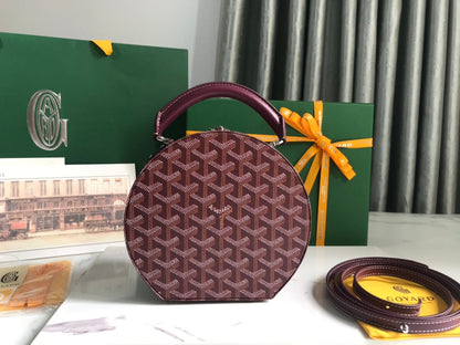 Goyard The Alto Hatbox Trunk Bag