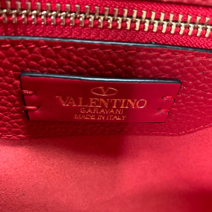 Valentino Garavani Rockstud Calfskin Grainy Tote Bag