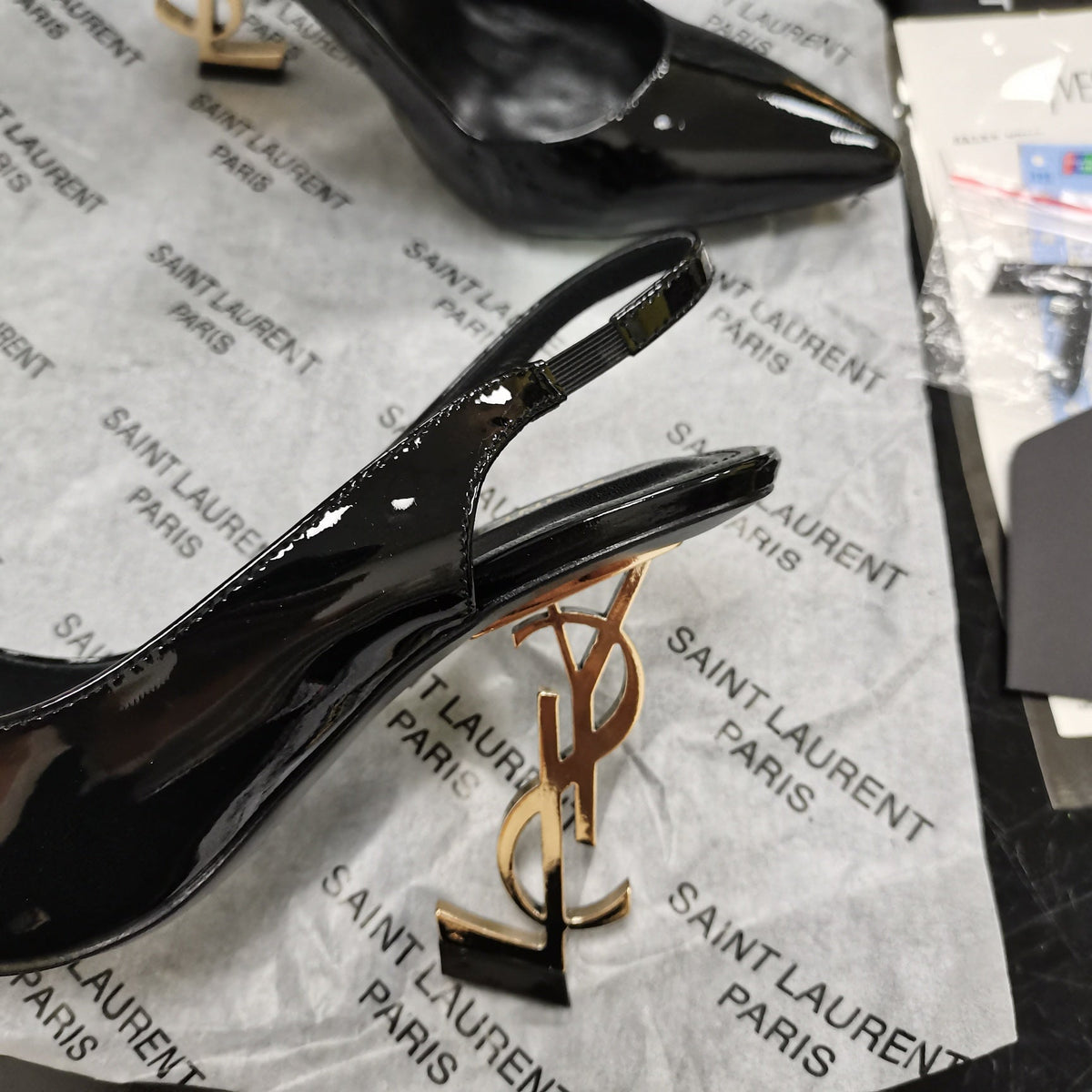 YSL Opyum Slingback Pumps