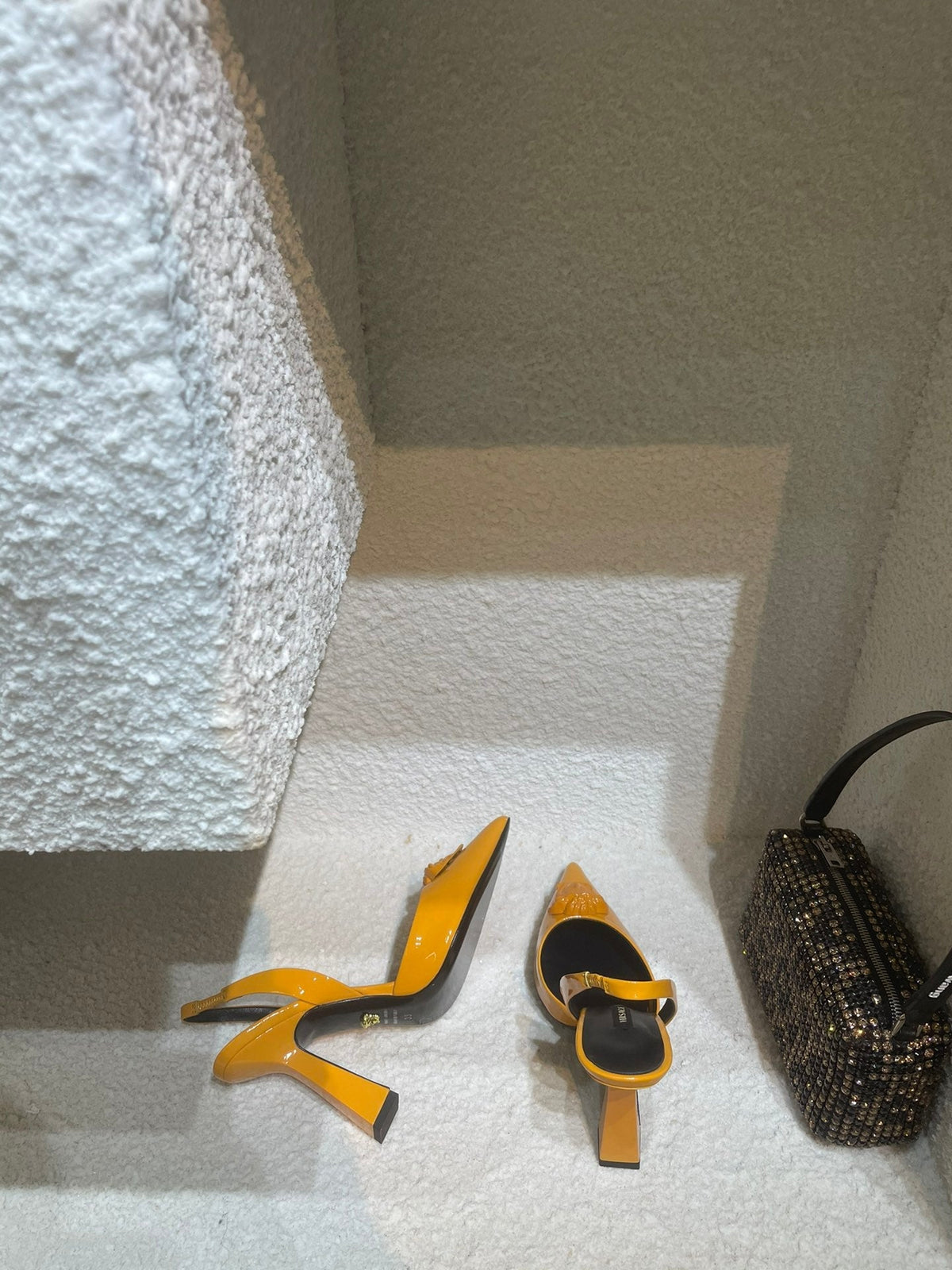 Versace La Medusa Slingback Pumps