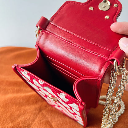 Valentino Garavani Loco Phone Case With Chain