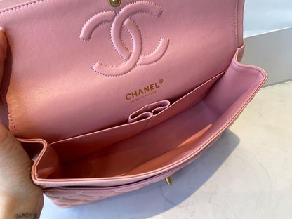 Chanel Caivar Double Flap Bag