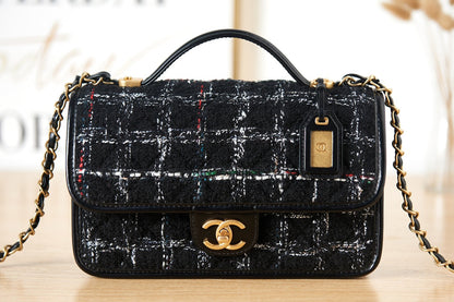 Chanel Small Flap Bag With Top Handle