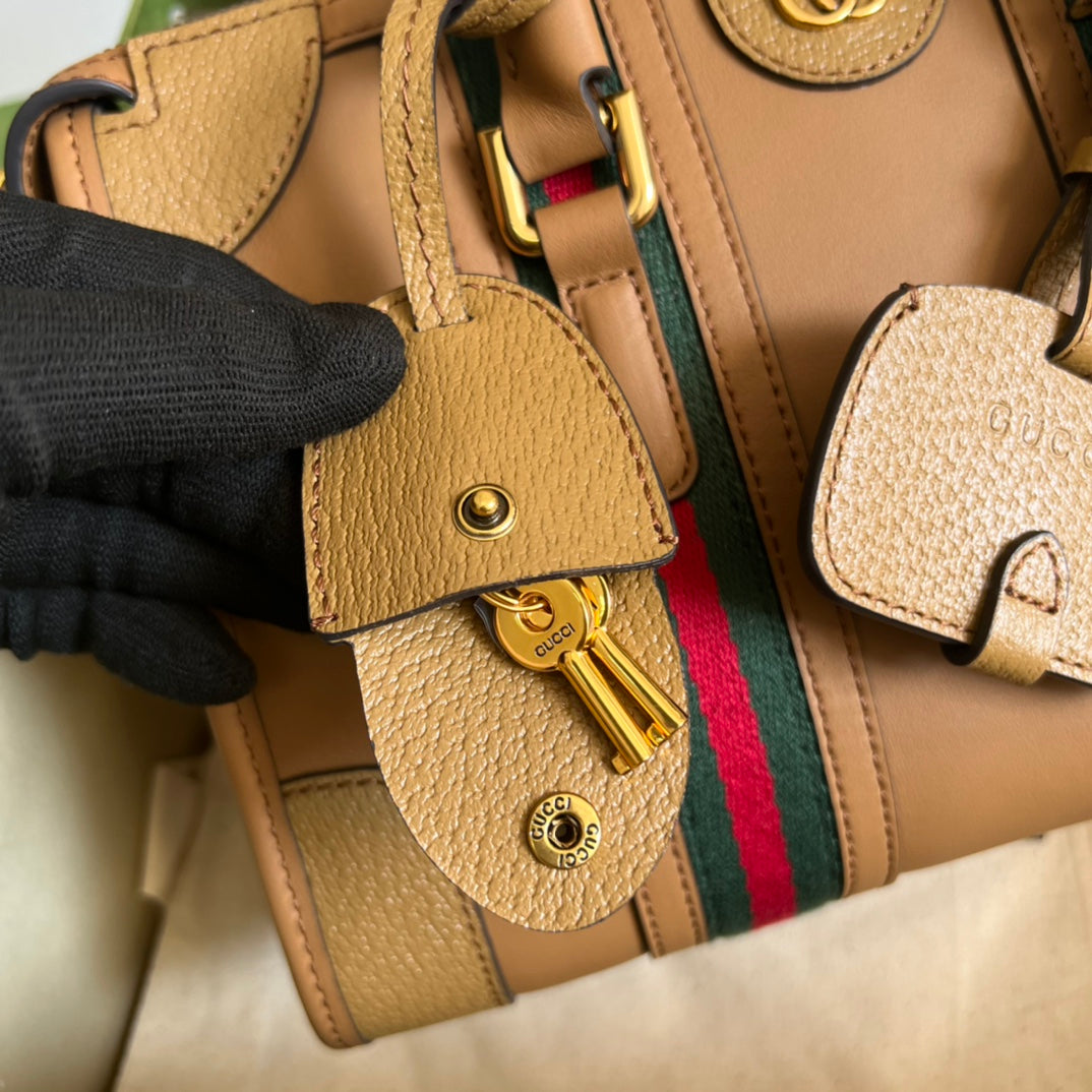 Gucci Small Top Handle Bag with Double G