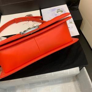 Chanel  Calfskin Quilted Boy Flap