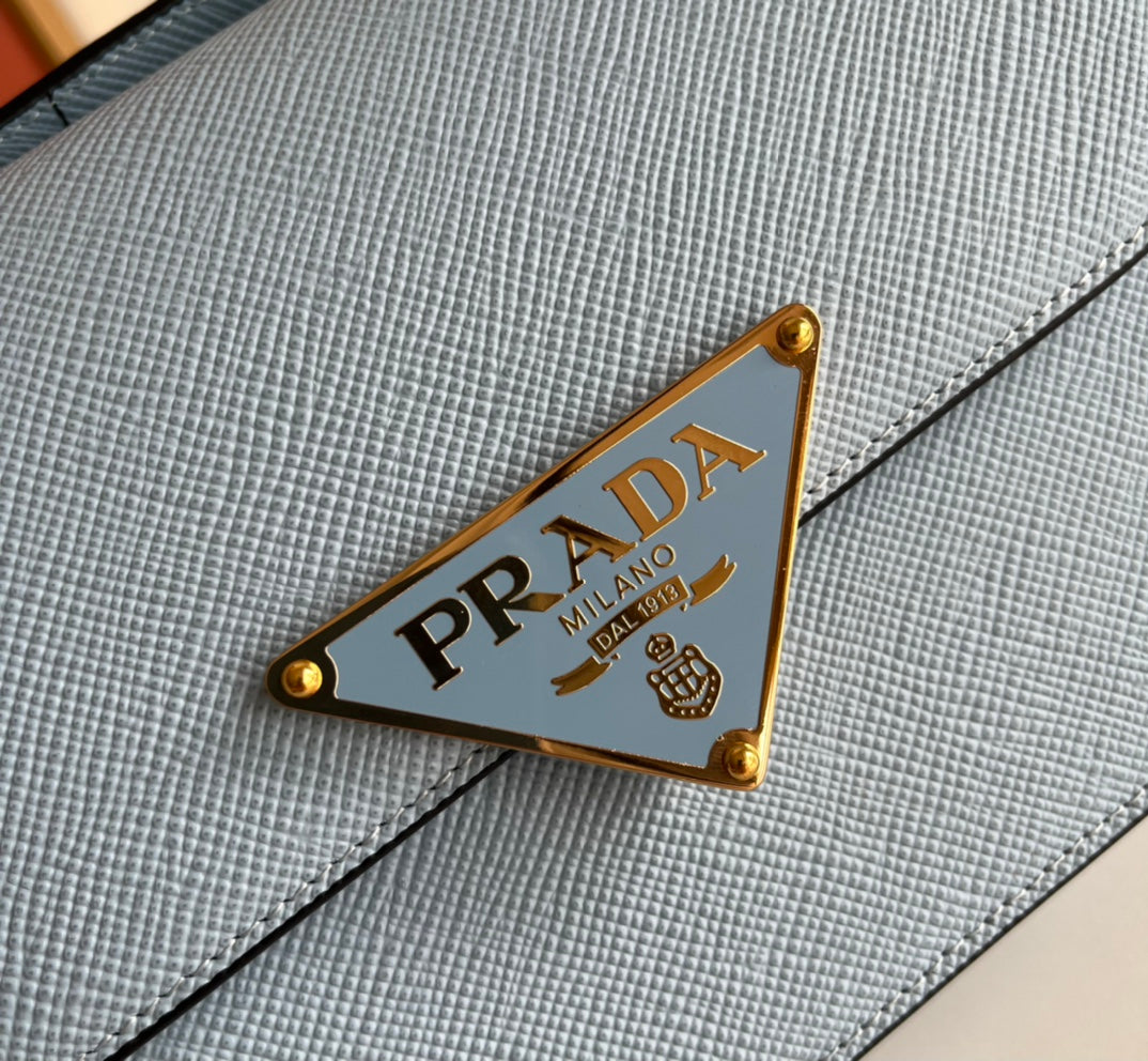 Prada Saffiano Leather Shoulder Bag