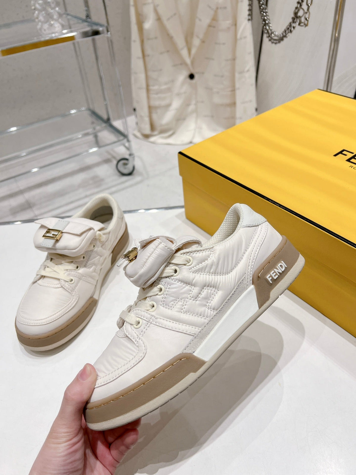 Fendi Match Sneakers