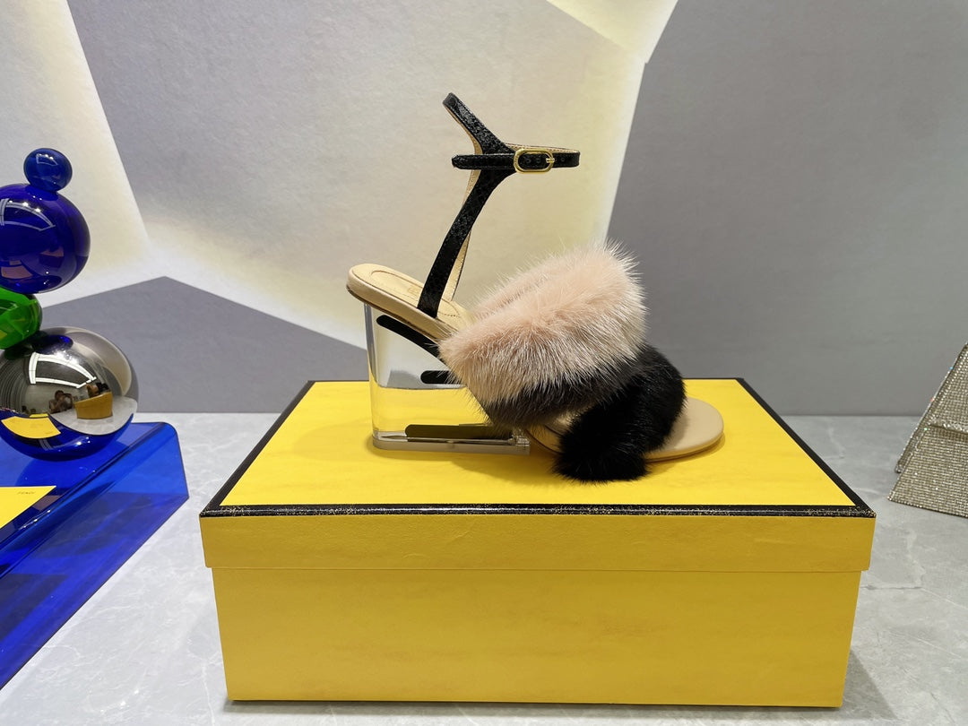 Fendi First High Heel Sandals