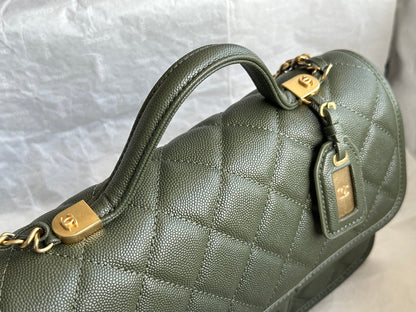Chanel Small Flap Bag With Top Handle