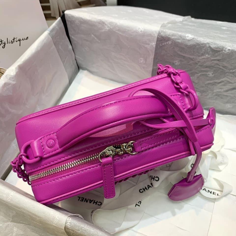 Chanel Caivar Filigree Vanity  Bag