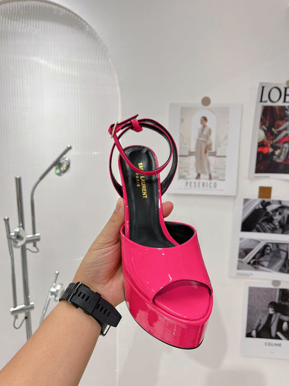 YSL Jodie Platform Sandals
