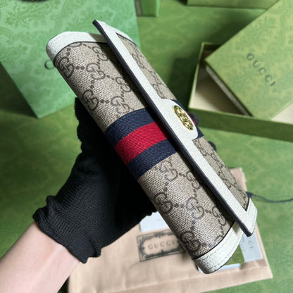 Gucci Ophidia GG Continental Wallet