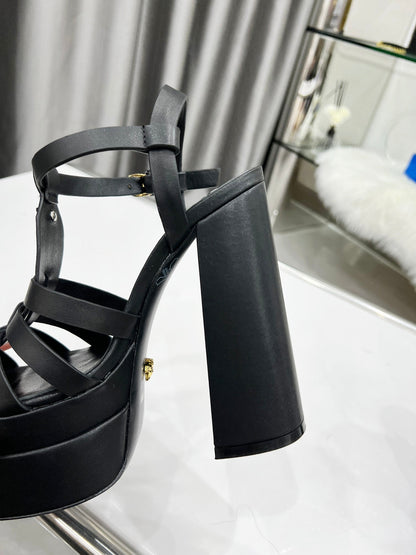 Versace La Medusa Platform Sandals