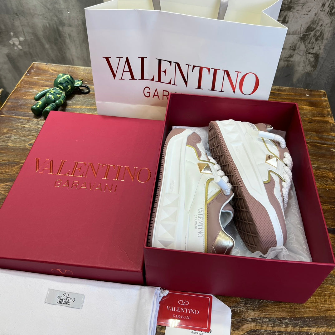 Valentino One Stud XL Trainer Sneakers