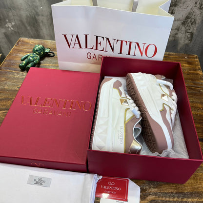 Valentino One Stud XL Trainer Sneakers